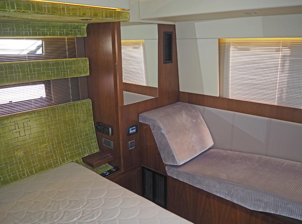 Achterkajuit, Accommodatie